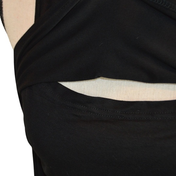 Betianro Black Maternity Nursing Tank -‎ Size Small NEW - Picture 4 of 8